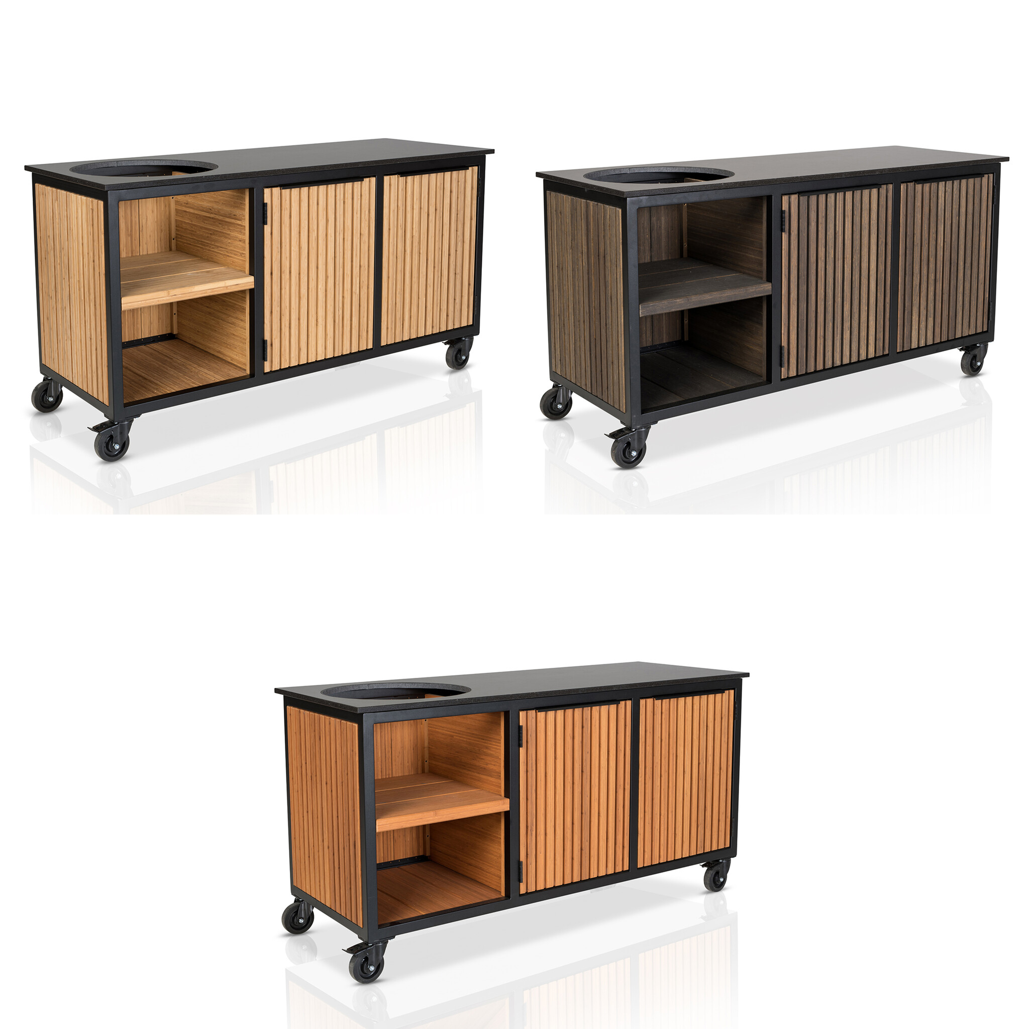 FRAAII Inferno Rhombus XL Buitenkeuken - Kamadomeubel