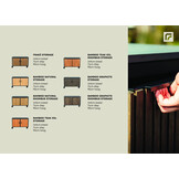 FRAAII Mise en Place Storage Rhombus Buitenkeuken - Tafel