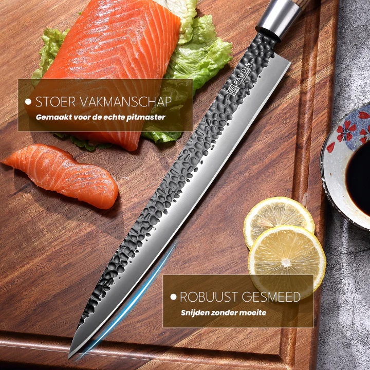 Paudin HB1 Sashimi- & Vleesmes 27,5 cm - Hammer Black
