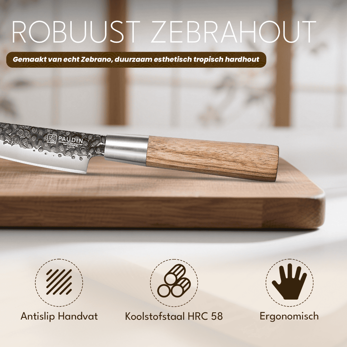 Paudin HB8 Officemes 12,5 cm – Hammer Black