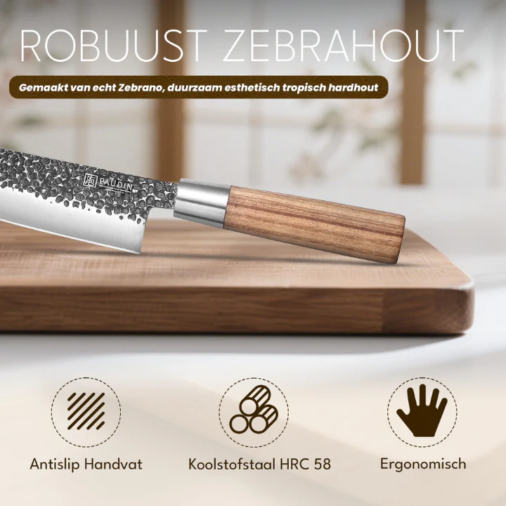 Paudin HB10 Santokumes 17,5 - Hammer Black