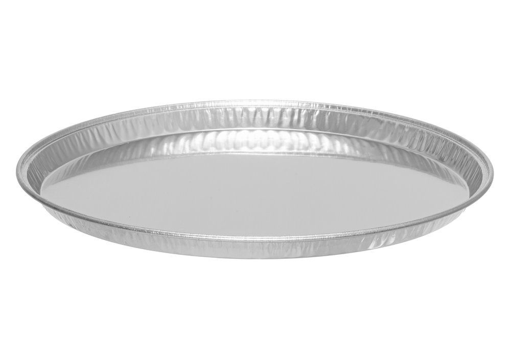 Mustang Aluminium druippan rond wegwerp 40 cm 4 stuks