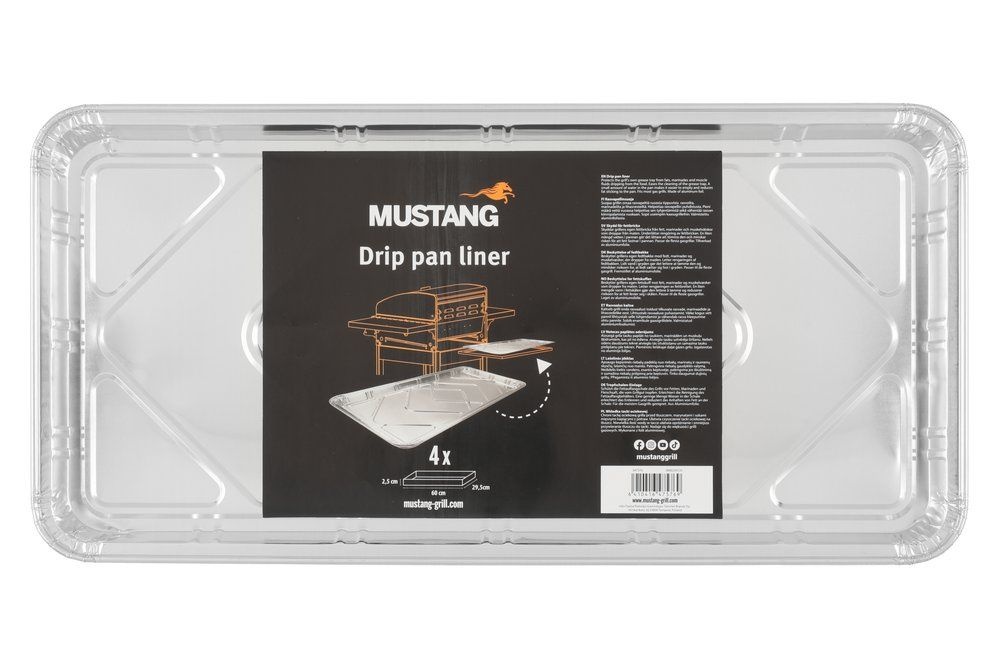 Mustang Opvangbak Greasetray 60 x 29,5 cm 4 stuks