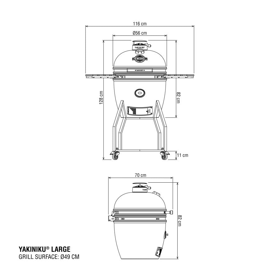 YAKINIKU Large Kamado - Basic