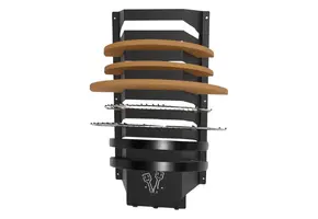 BBQ Buddies Accessoirehouder BBQ 67 x 34 CM - bevat 8 sleuven voor roosters - Large