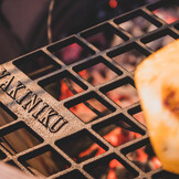 Yakiniku Halve Maan Gietijzeren Rooster Large