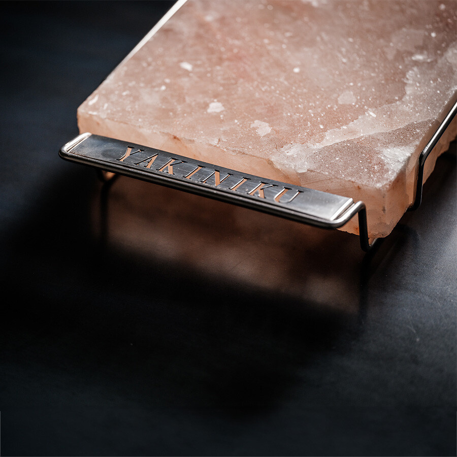 YAKINIKU Himalaya Zoutsteen met houder