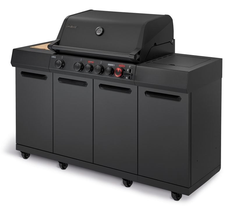 Enders Uniq 4 IK Kitchen Cruster Shadow Gasbarbecue