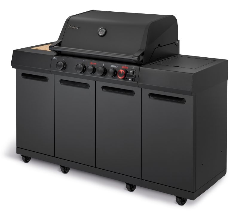 Enders Uniq 4 IK Kitchen Cruster Shadow Gasbarbecue