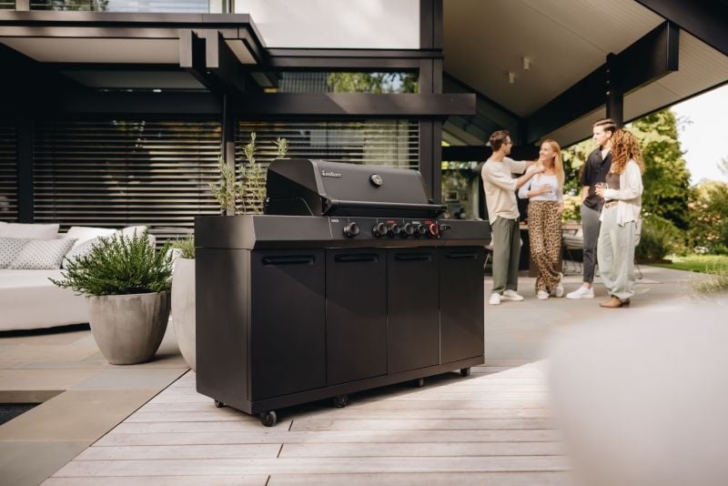 Enders Uniq 4 IK Kitchen Cruster Shadow Gasbarbecue