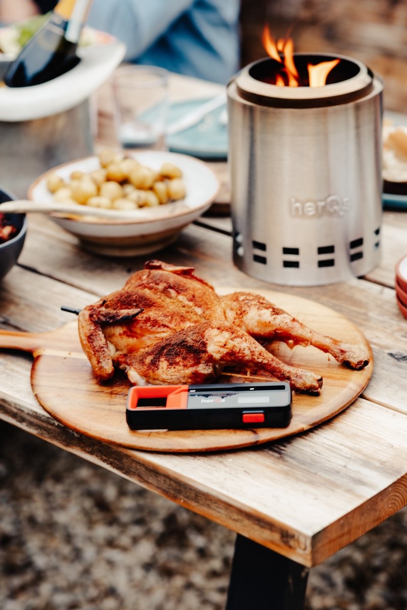 HerQs Double Max Draadloze BBQ Thermometer