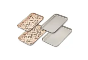 Enders RVS Serveertray Set 4-delig 25 x 18,5 cm