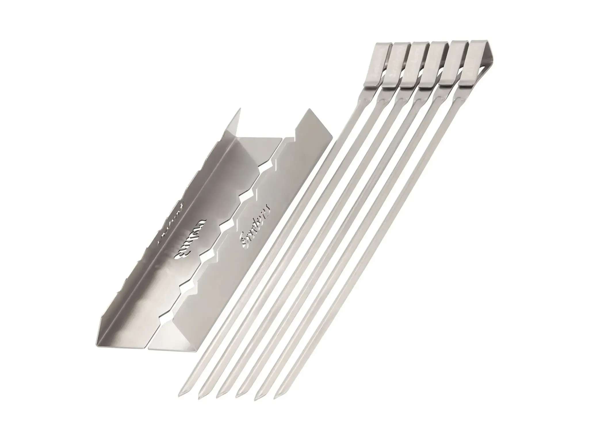 Enders Spiesen met Houder XL Set van 6 Stuks - Inclusief tas