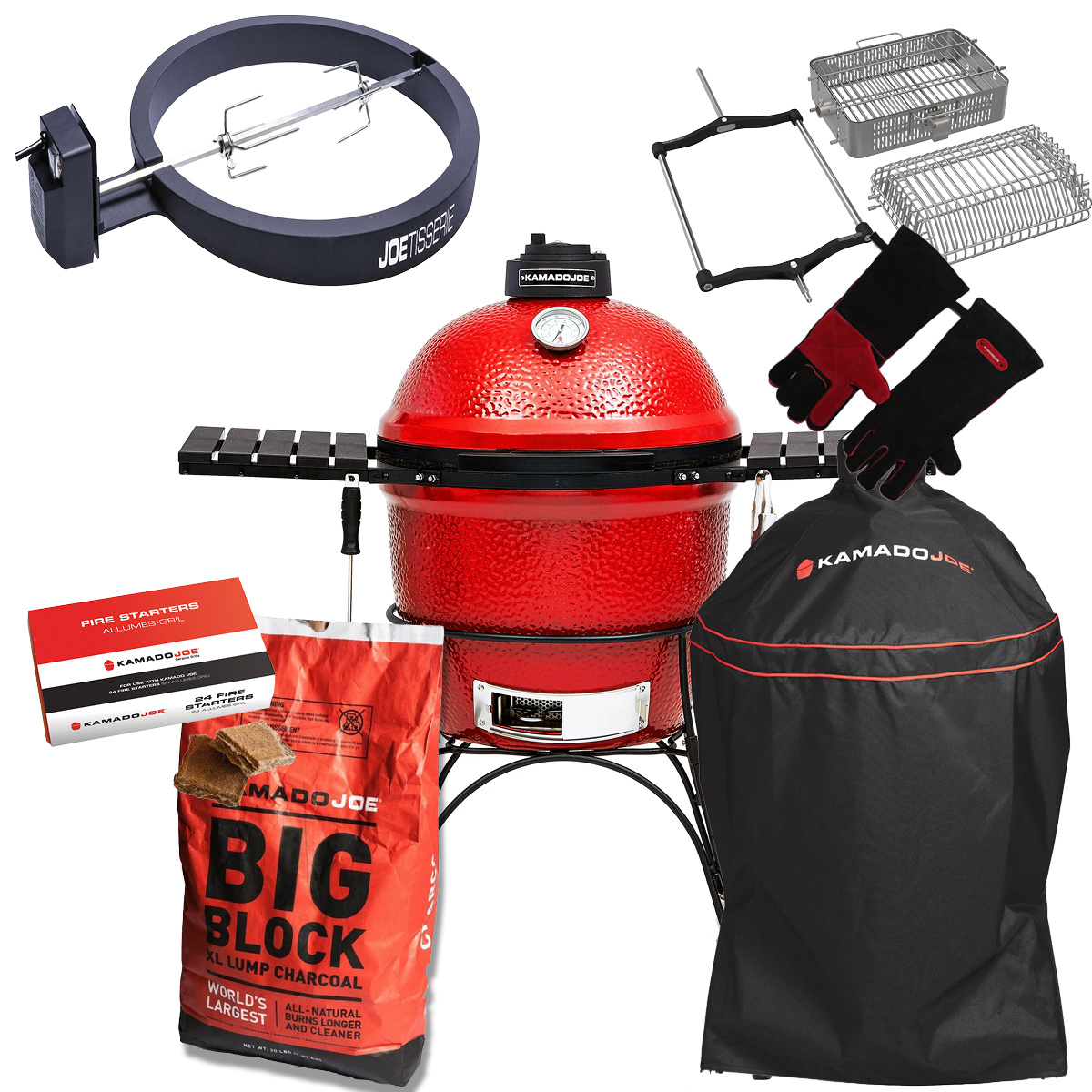 Kamado Joe Classic I - Rotisserie Bundel