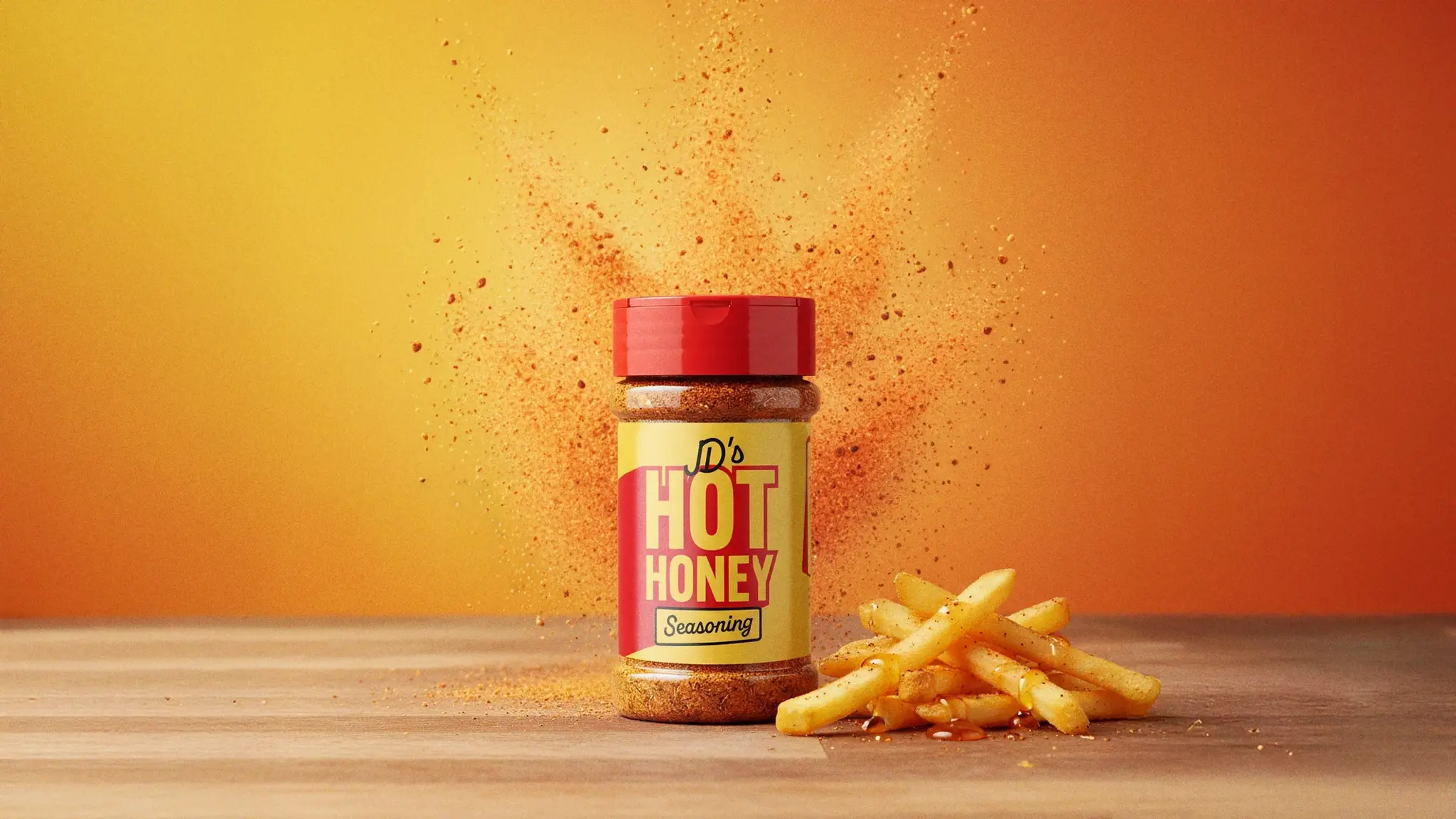 JD’s Hot Honey Seasoning 220 g