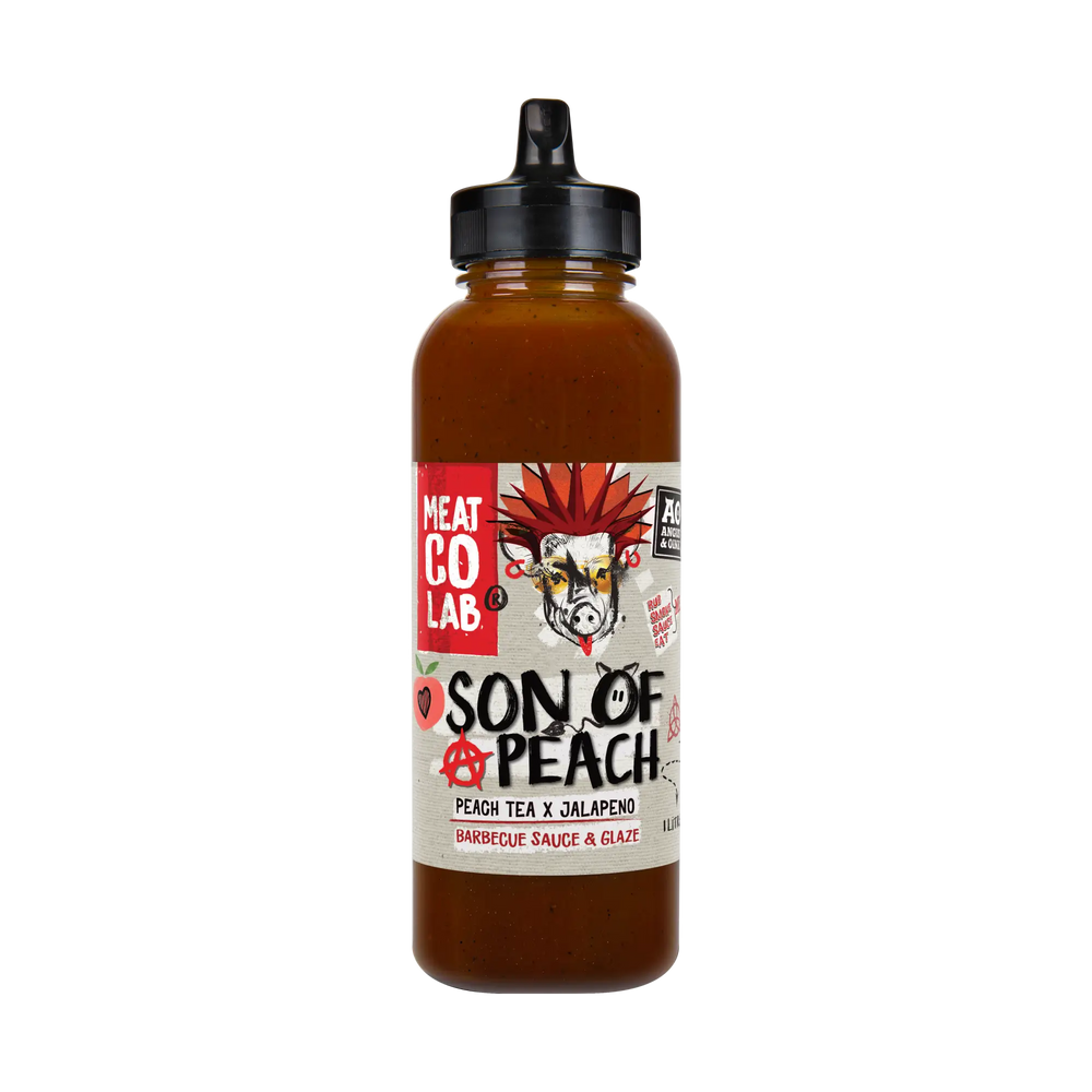 Angus & Oink Son of Peach BBQ Sauce 350 ml