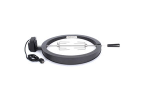 The Spit On Fire 22 Inch Kamado Rotisserie
