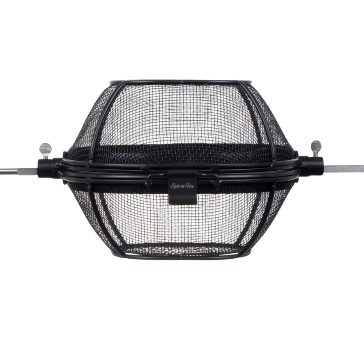 The Spit On Fire Basket Small Zwart