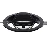 The Spit On Fire Basket Small Zwart