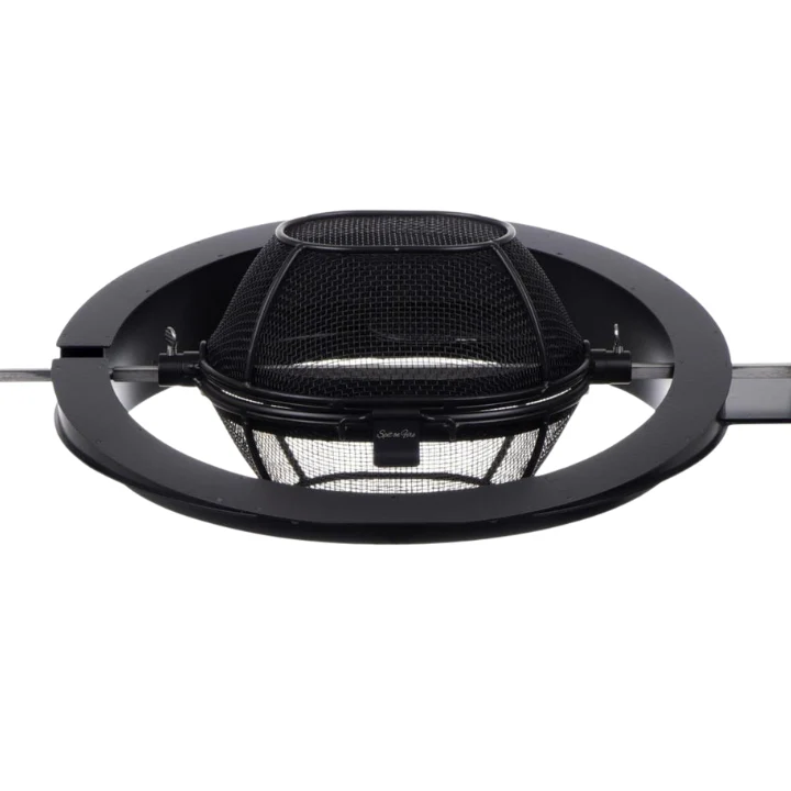 The Spit On Fire Basket Small Zwart