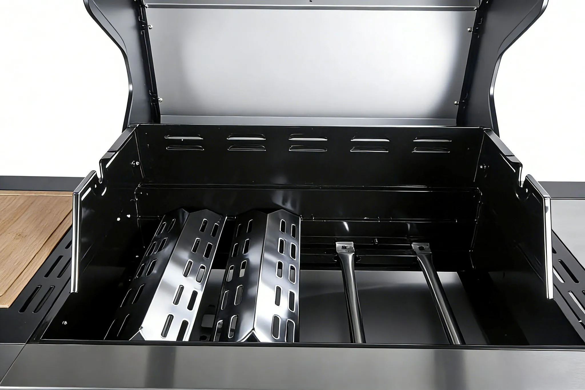 El Fuego Augusta Combi barbecue – Buitenkeuken met gas- en houtskoolfunctie