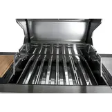El Fuego Augusta Combi barbecue – Buitenkeuken met gas- en houtskoolfunctie