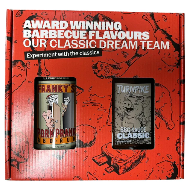 Turnpike Award Winning Flavours Giftpack - Rub en Sauce