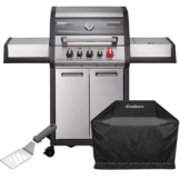 Enders Monroe Pro 3 SIK Turbo Gas barbecue RVS