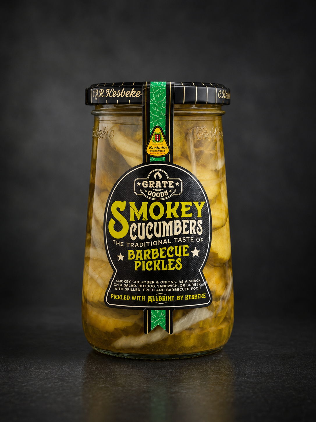 Grate Goods Smokey Cucumbers 370 ml