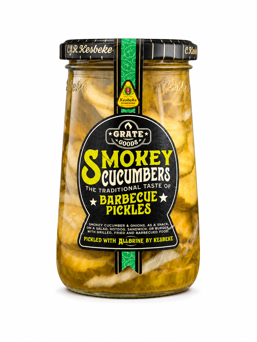 Grate Goods Smokey Cucumbers 370 ml