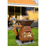 Bighawk Original Houtgestookte Openvuurbarbecue