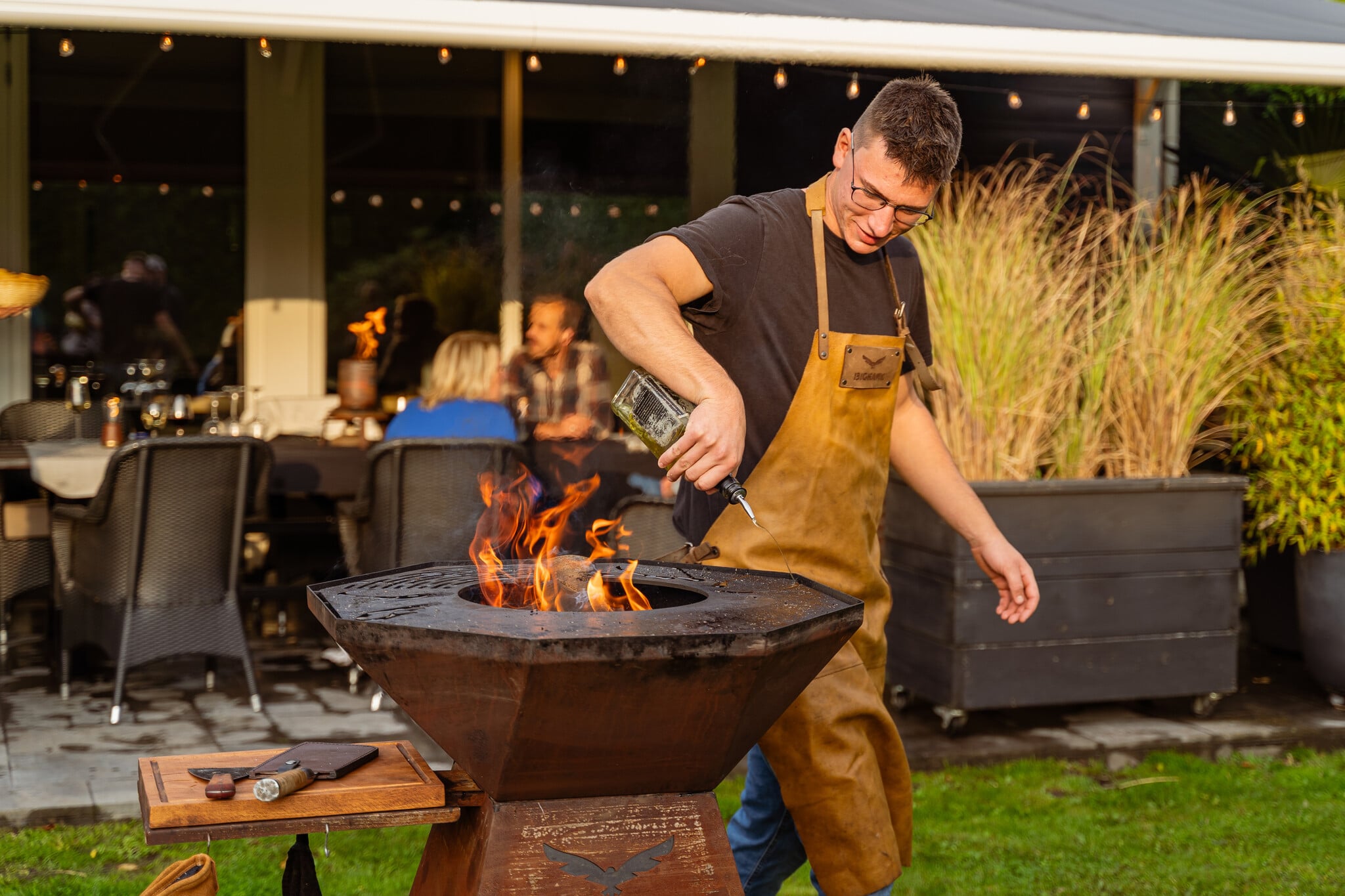Bighawk Original Houtgestookte Openvuurbarbecue