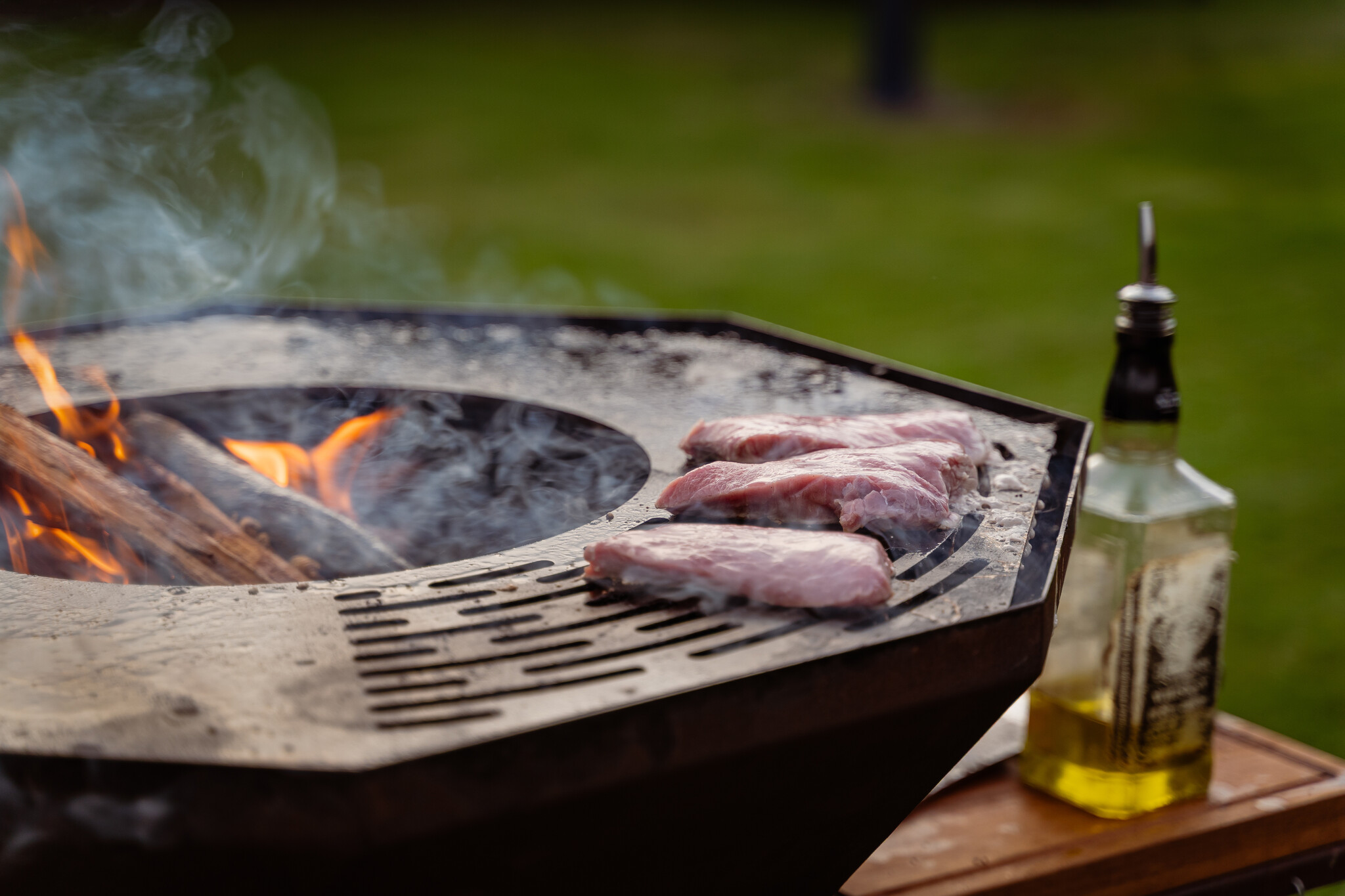 Bighawk Original Houtgestookte Openvuurbarbecue