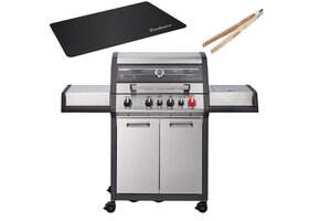 Enders Monroe Pro 4 SIK Turbo Gas barbecue RVS