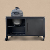BestCharcoal Luxuos Buitenmeubel Kamado - Zwart Poedercoat