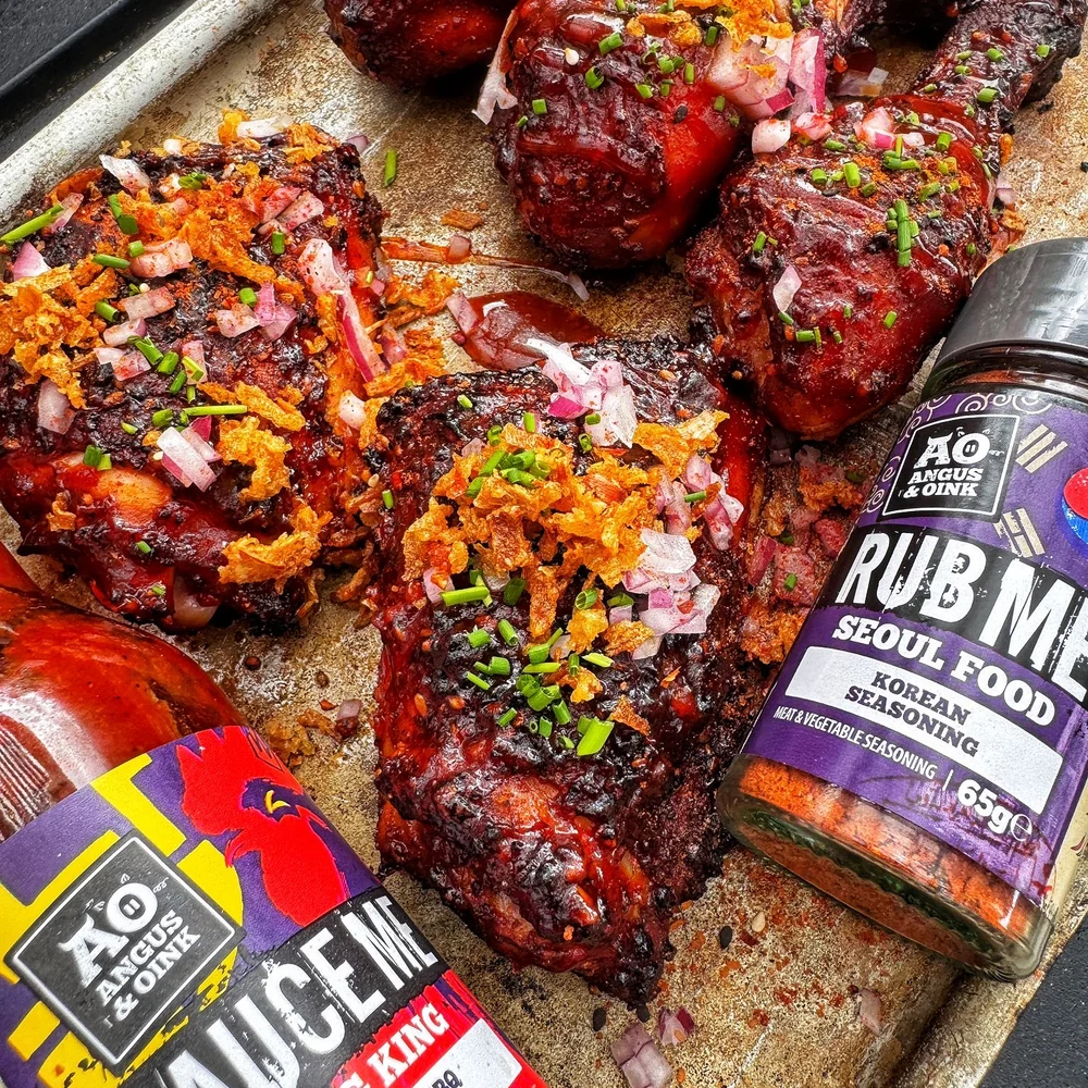 Angus & Oink Wing King Korean BBQ Sauce 350ml