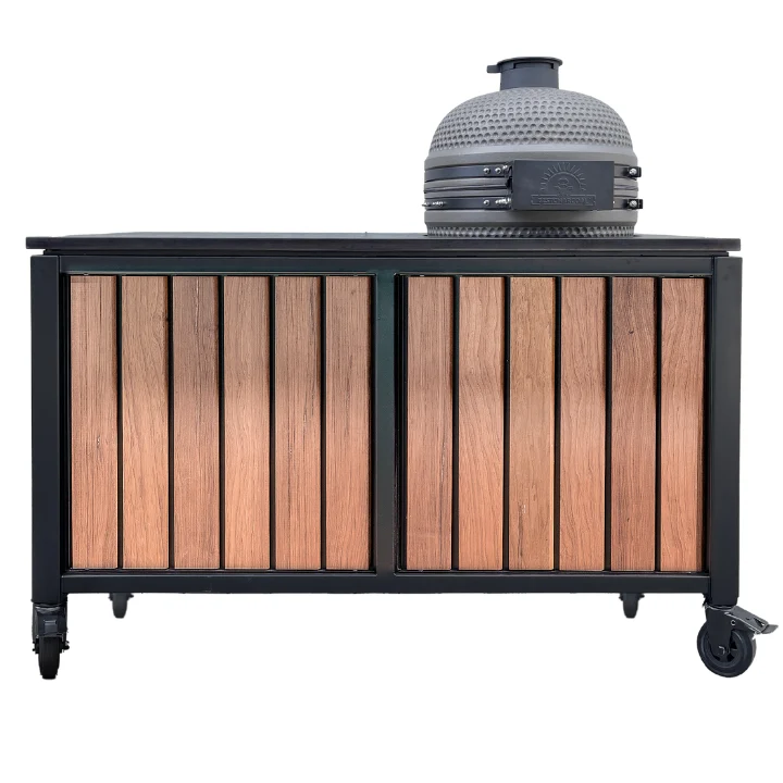 BestCharcoal Luxuos Buitenmeubel Kamado - Frakéhout