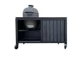 BestCharcoal Luxuos Buitenmeubel Kamado - Accoya hout