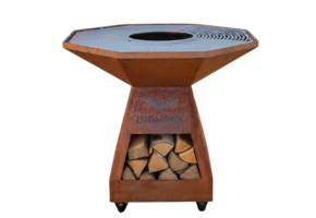 Bighawk Pro - 100 cm - Houtgestookte Openvuurbarbecue