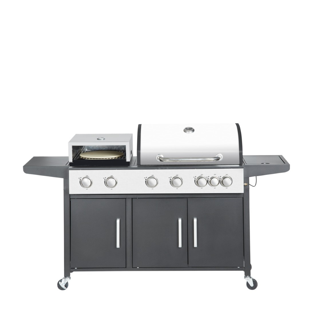 SUMM BBQ Salvatore Combi barbecue - met pizzaoven