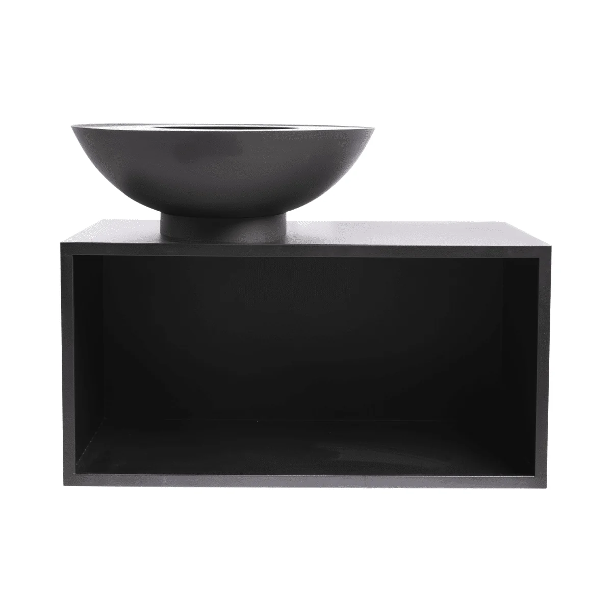 RedFire ONYX Classic Table 80 cm Steel Plancha - Black