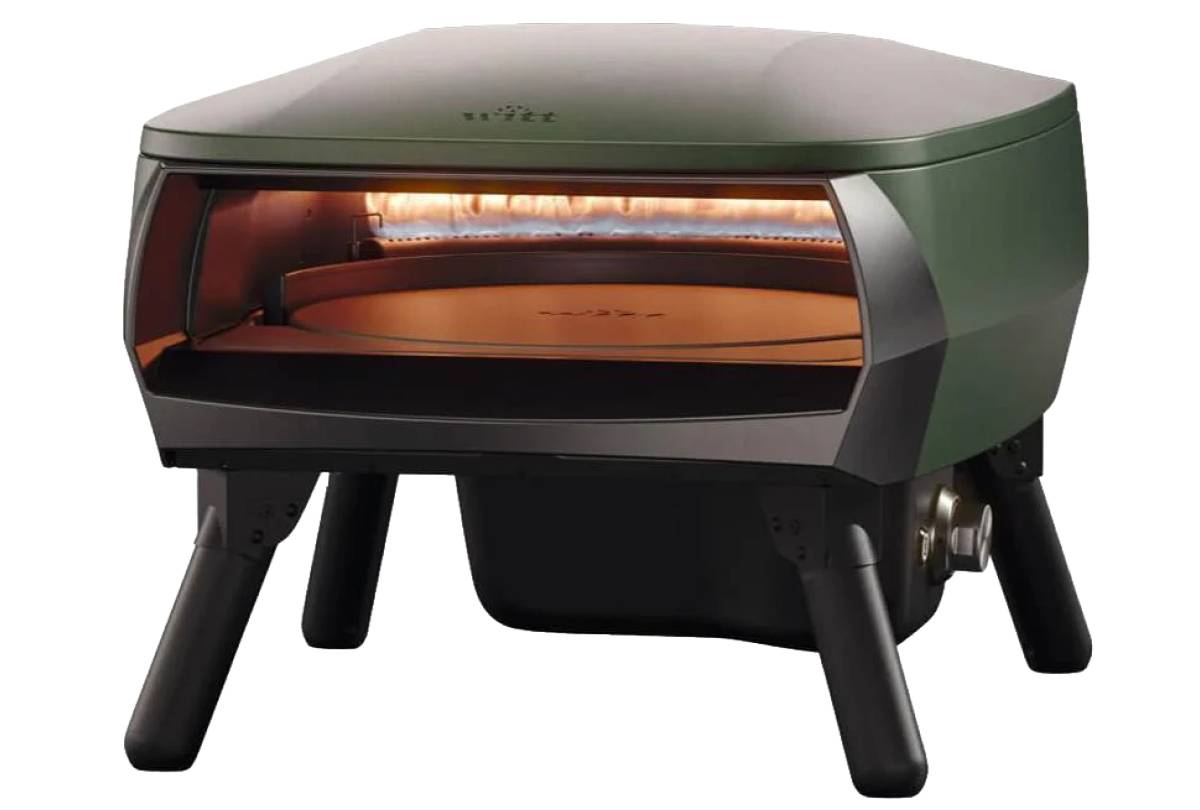 'T wordt  heerlijk zonnig. Het moment om pizza's te bakken!