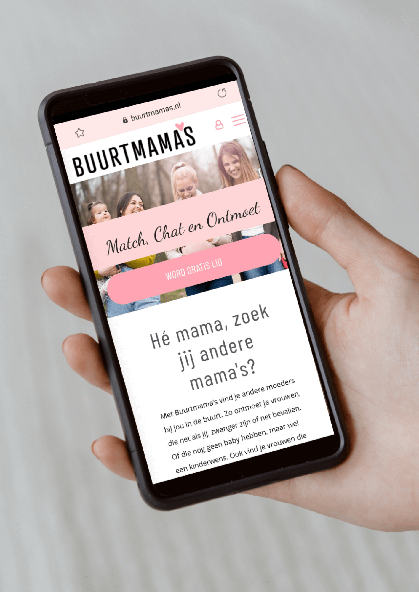 Met Buurtmama's nooit meer eenzaam!