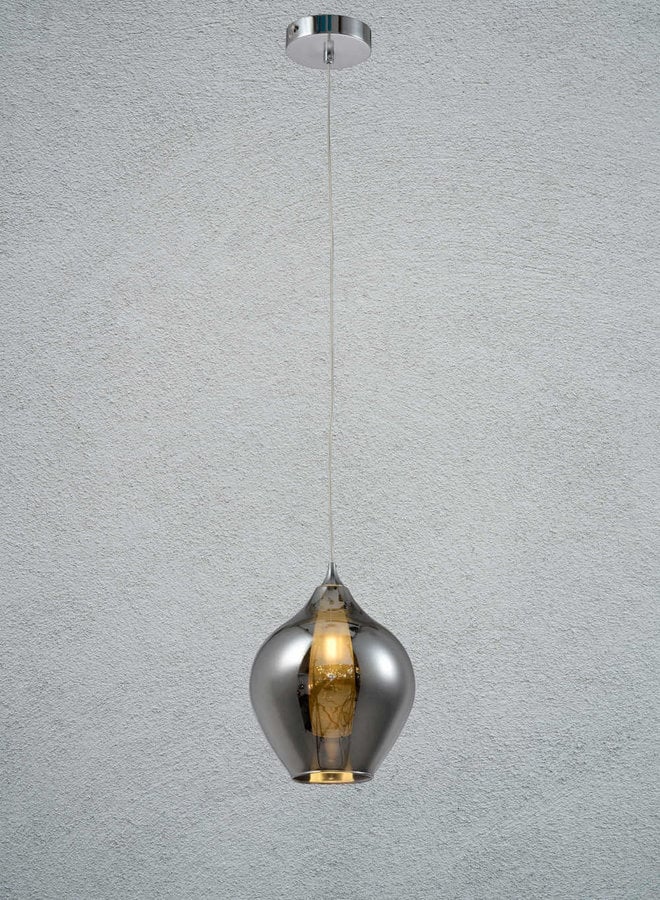 Hanglamp Mila L chroom Ø 18 cm