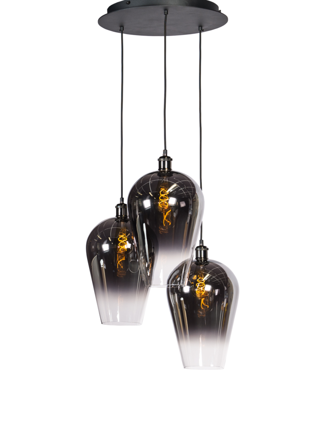 Hanglamp Misk  24R 3-lichts
