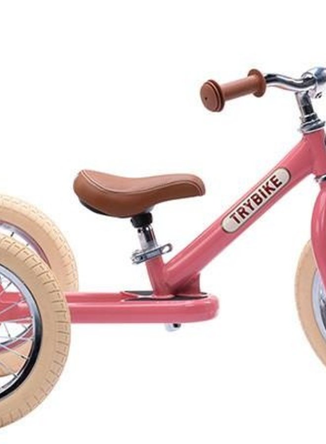 Trybike Steel Vintage Roze - Driewieler