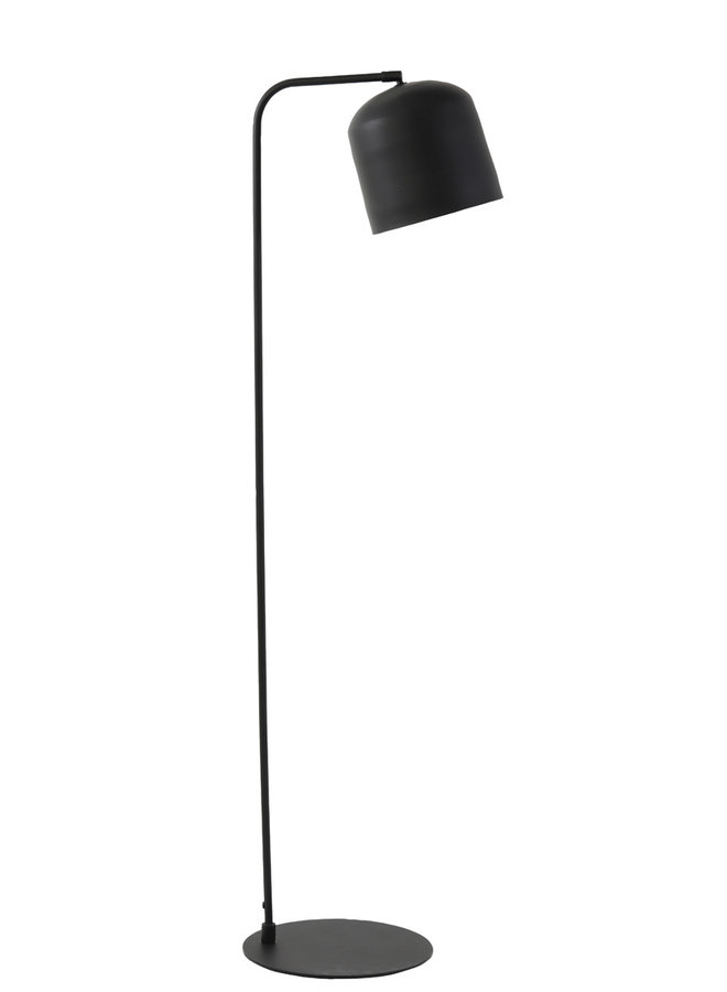 Vloerlamp Aly Mat Zwart 34x30x138 cm