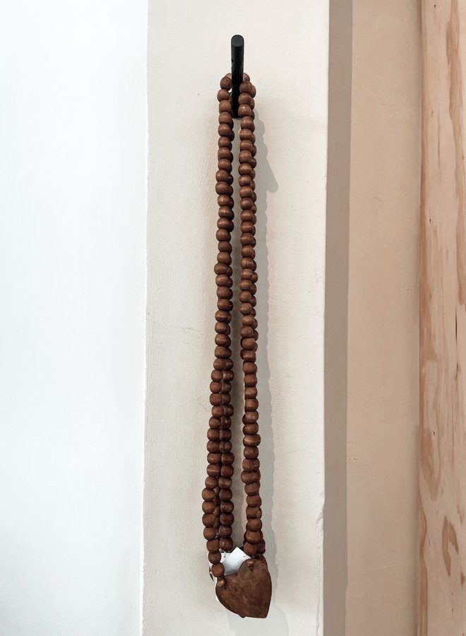 Woonketting Mangohout Mirena Hart 90 cm