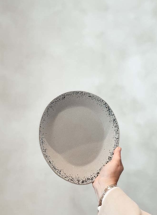 70's Ceramics Side Plate | Dinerbord Bark 22 cm