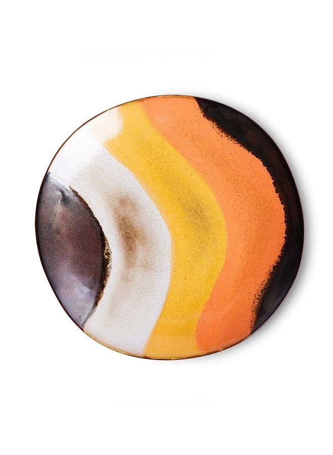 70's Ceramics Side Plate - Ontbijtbord 22 cm Retro Wave